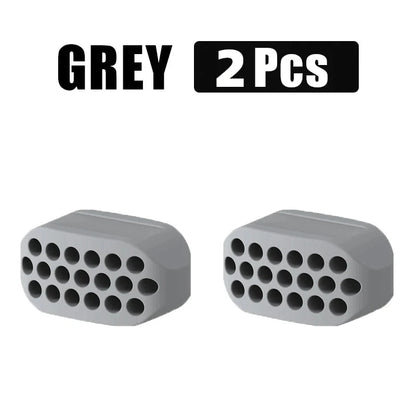 1/2Pcs Large Jaw Exerciser Fitness Jawline Muscle Training Double Chin Reducer Neck Face Slimming Mouth Jawliner Silicone Chew